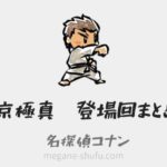 【名探偵コナン】京極真の登場回まとめ(漫画・アニメ・映画)園子との恋のエピソードも