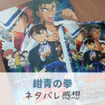 【名探偵コナン 紺青の拳(フィスト)】ネタバレ感想・解説！園子と京極さんカップルが素敵
